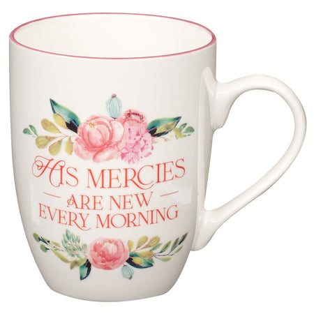 Amazing Grace Mulberry Pink Ceramic Coffee Mug