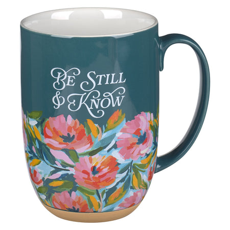 White Floral Everything Beautiful Stainless Steel Travel Mug with Reusable Stainless Steel Straw - Ecclesiastes 3:11