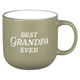 Best Grandpa Ever Khaki Ceramic Coffee Mug - KI Gifts Christian Supplies