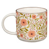 Trust in the Lord Coral Cascade Ceramic Coffee Mug - Isaiah 40:31
