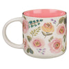 You’re Amazing Pink Floral Ceramic Coffee Mug