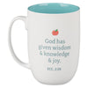 World's Best Teacher Ceramic Coffee Mug - Ecclesiastes 2:26