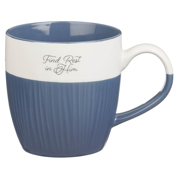Peaceful Moments Textured Hand-dipped Ceramic Mug Set