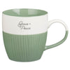 Peaceful Moments Textured Hand-dipped Ceramic Mug Set