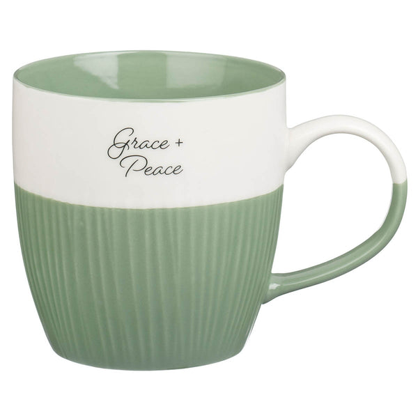 Peaceful Moments Textured Hand-dipped Ceramic Mug Set