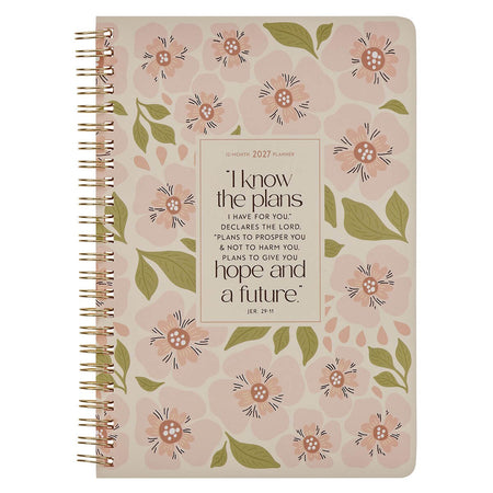 2027 Footprints Small Daily Planner