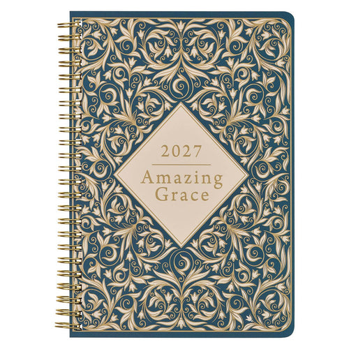 2027 Amazing Grace Spiral Weekly Planner