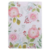 Find Joy in the Little Things Pink Floral Large Notebook
