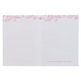 Renew Their Strength Yellow Floral Medium Notebook - Isaiah 40:31