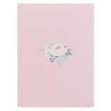 Trust in the Lord Pink Floral Medium Notebook - Proverbs 3:5