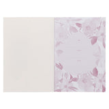 Be Still and Know Pink Floral Medium Notebook - Psalm 46:10