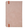 Trust Mottled Blush Faux Leather Hardcover Notebook with Elastic Band Closure - Proverbs 3:5