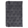 I Know the Plans Graphite Gray Faux Leather Hardcover Notebook with Elastic Closure - Jeremiah 29:11