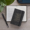 I Know the Plans Graphite Gray Faux Leather Hardcover Notebook with Elastic Closure - Jeremiah 29:11