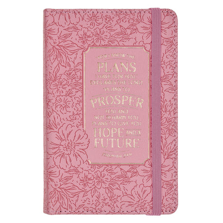 Hope and a Future Clear Bloom Sticker - Jeremiah 29:11