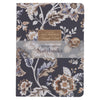 I Can Do All Things Honey-brown and Navy Large Notebook Set - Philippians 4:13 - KI Gifts Christian Supplies