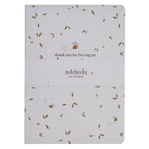 Amazing Teacher Blossom and Bees Notebook Set