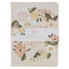 Good Gift and Rejoice Green and Cream Floral Medium Notebook Set - KI Gifts Christian Supplies