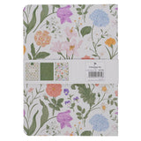 Sufficient Grace Floral Lattice Notebook Set - 2 Corinthians 12:9