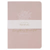 Everything Beautiful Blush and Taupe Floral 3-Piece Large Notebook Set - Ecclesiastes 3:11