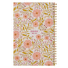 Trust In The Lord Coral Cascade soft Cover Spiral Notebook - Isaiah 40:31