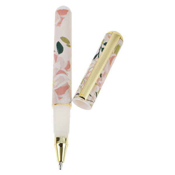 You Are Altogether Beautiful Pink Floral Note Block with Pen Set - Song of Solomon 4:7