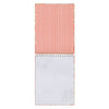 Trust Coral Floral Large Spiral Notepad - Isaiah 40:31