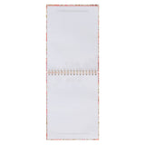 Trust Coral Floral Large Spiral Notepad - Isaiah 40:31