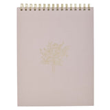 Everything Beautiful Pink Floral Spiral Notepad - Ecclesiastes 3:11