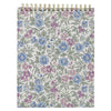 Be Still and Know Purple Floral Spiral Notepad - Psalm 46:10