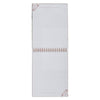 Joyful Patient Faithful Heirloom Floral Hardcover Top-bound Spiral Notepad - Romans 12:12