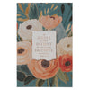 Joful Patient Faithful Heirloom Floral Hardcover Top-flip Notepad - Romans 2:12