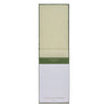 I Am With You Always Green Botanical Leaf Hardcover Top-flip Notepad - Matthew 28:20