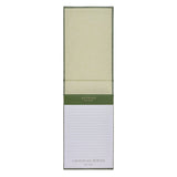 I Am With You Always Green Botanical Leaf Hardcover Top-flip Notepad - Matthew 28:20