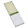 I Am With You Always Green Botanical Leaf Hardcover Top-flip Notepad - Matthew 28:20