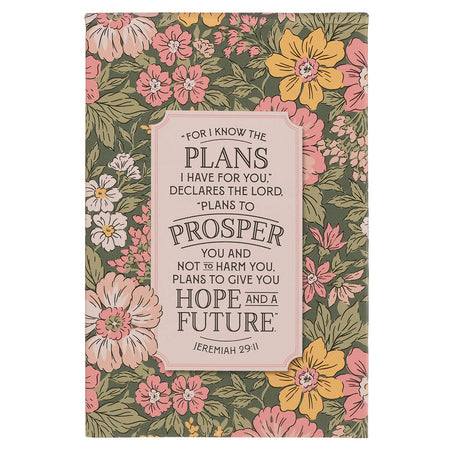 Hope and a Future Clear Bloom Sticker - Jeremiah 29:11