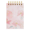 Amazing Grace Pink Floral Tiered Spiral Notepad