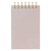 Everything Beautiful Blush Taupe Floral Tiered Spiral Notepad - Ecclesiastes 3:11