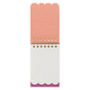 Lamp for My Feet Pink Meadow Tiered Spiral Notepad - Psalm 119:105