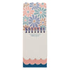 Follow Jesus Peach Floral Mosaic Tiered Spiral Notepad
