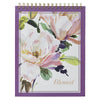 Blessed Purple Floral Spiral Notepad