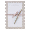 Everything Beautiful Taupe Notepad with Pen Gift Set