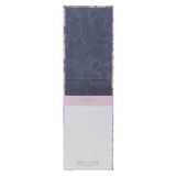 Trust in the Lord Purple Floral Hardcover Top-Flip Notepad - Proverbs 3:5