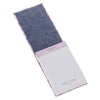 Trust in the Lord Purple Floral Hardcover Top-Flip Notepad - Proverbs 3:5