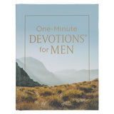 One-Minute Devotions® for Men Hardcover Devotional - KI Gifts Christian Supplies