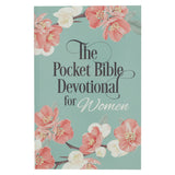 Pocket Bible Devotional for Women Green Paperback Edition - KI Gifts Christian Supplies