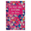 Pocket Bible Devotional for Girls in Pink Paperback Edition - KI Gifts Christian Supplies