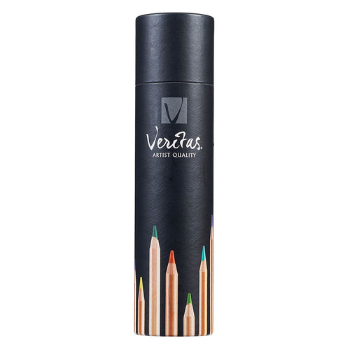Veritas 24-Piece Colored Pencil Cylinder Set
