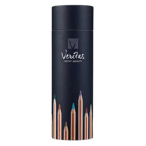 Veritas 48-Piece Colored Pencil Cylinder Set