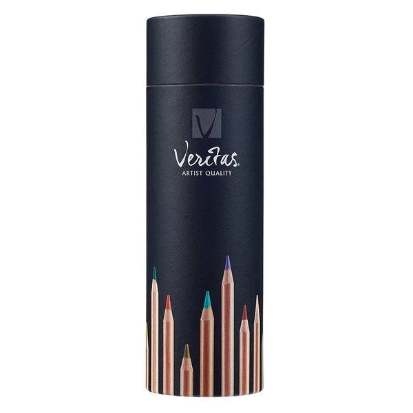 Veritas 48-Piece Colored Pencil Cylinder Set